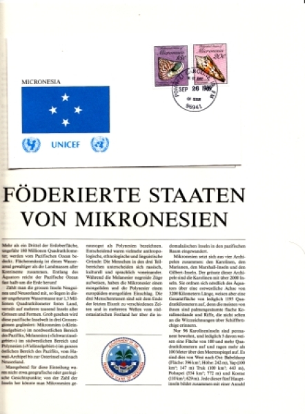 FSM - Mikronesien - UNICEF - pojednání  spojených národů